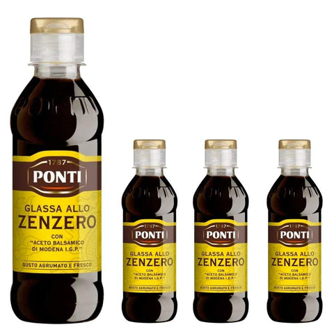 Ponti Glassa Allo Zenzero Gusto Originale E Agrumato Confezione 245 Grammi