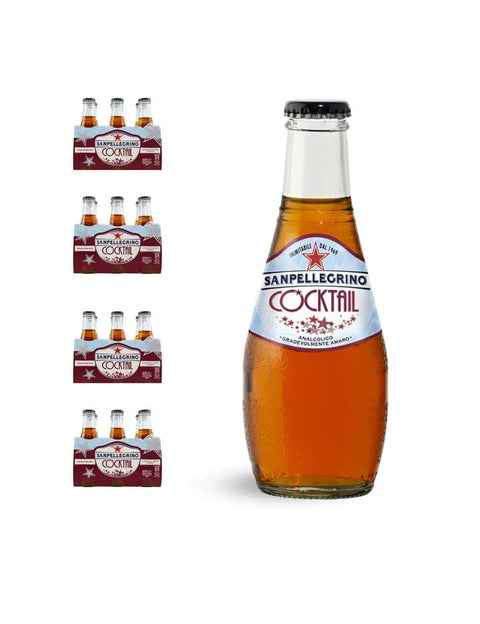San Pellegrino 48x Ginger Flavour Drink Soda Aperitif 20 Cl