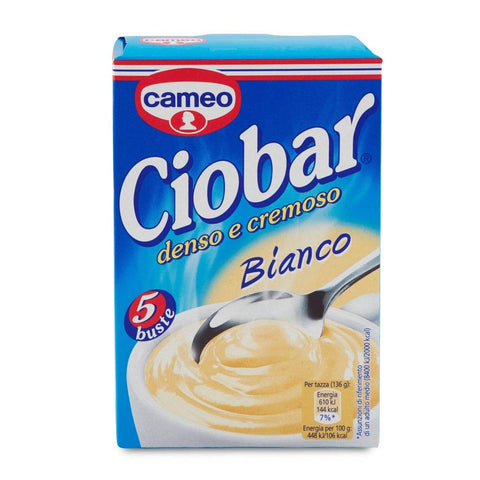 14x Cameo Ciobar Bianco Chocolat Blanc Chaud Soluble Chocolat Instantané 105g ( 5x 21g )