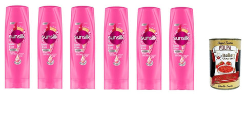 Sunsilk Balsamo Scintille Di Luce Lot De 6 Baumes Sparkles Of Light 200 Ml