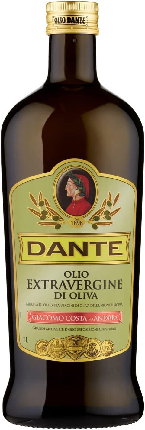3 X Huile D'olive Extra Vierge Dante G. Costa Olio Extravergine Di Oliva Italy