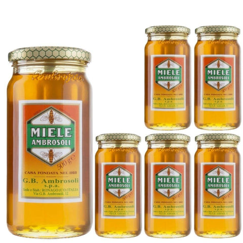 Ambrosoli Miele Millefiori 6 Confezioni Da 500 Grammi