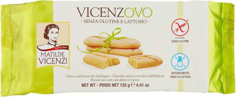 Matilde Vicenzi Vicenzovo Senza Glutine Glutine Biscuits Pour Tiramisu 125 G Lot De 3