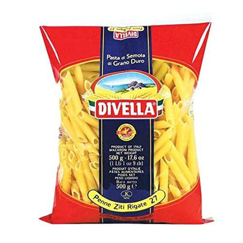 Divella Stylos Ziti Rigate 27, 500 G