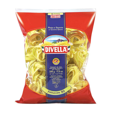 Divella Fettuccine 90 Cotture 8 Minuti Da 500 Grammi (082672)