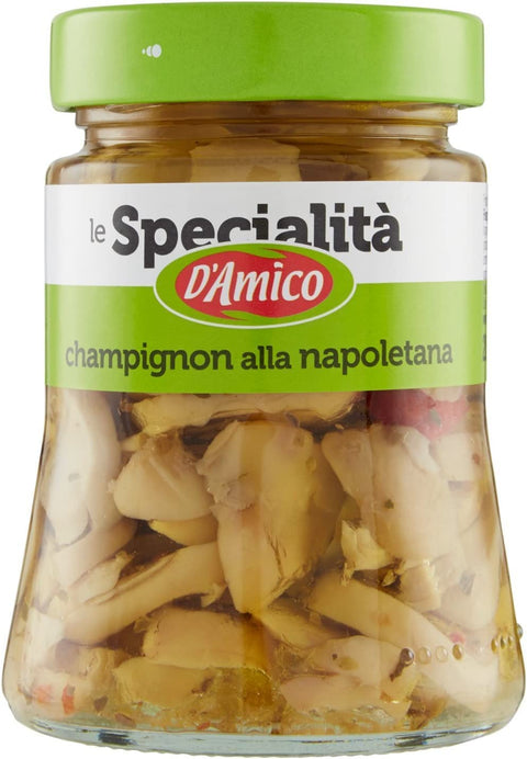 D'amico D'amico Funghi Champignon Alla Napoletana Champignons Champignons Napolitain 280g