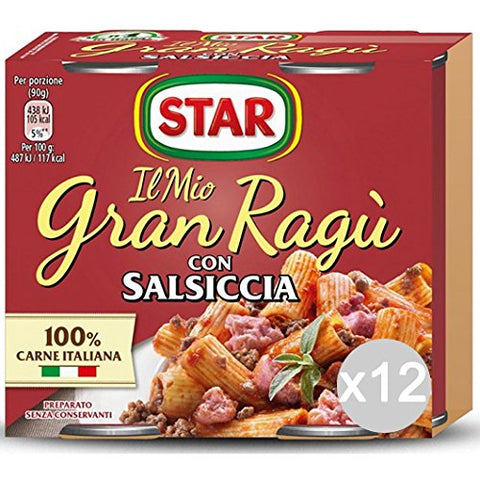 Star Lot De 12 Sachets De Saucisse Pour Assaisonnement De La Pâte 180 X 2 Cm