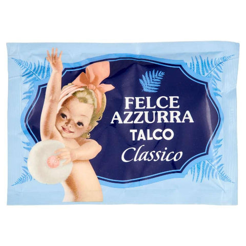 Paglieri Felce Azzurra Talco Classico - Talc Pour Le Corps - Talc - Recharge De 100 G
