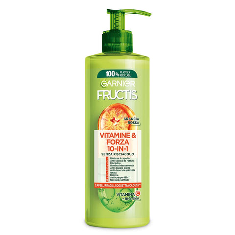 Garnier Creme Per Capelli Fructis Forti & Brillanti 10 In 1 400 Ml