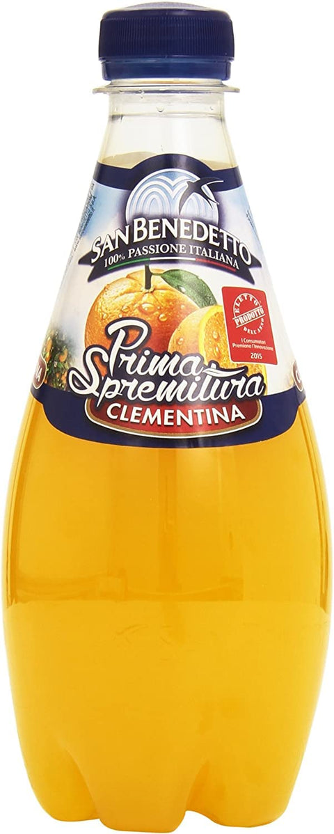 San Benedetto Aranciata Clementina Lot De 24 Bouteilles En Pet 40 Cl Orange Limonade