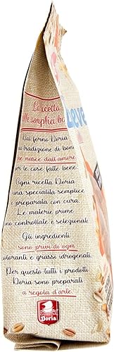 12x Doria Bucaneve Biscotti ai 6 Cereali Biscuits à l'avoine, à l'épeautre, au blé, au riz, au sarrasin et à l'orge Sachet de 300 g