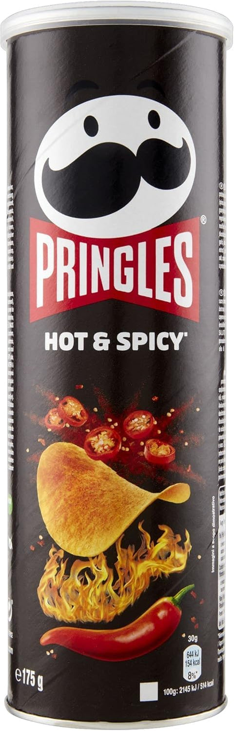 Pringles Chips Hot & Spicy, 175g