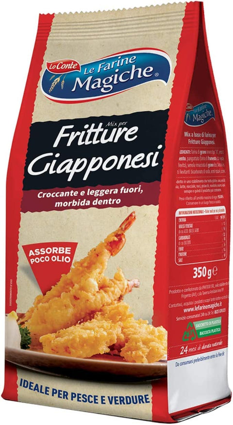 Le Farine Magiche Farina Fritture Giapponesi Tempura Aromatique Idéal Pour La Pâte 350 G
