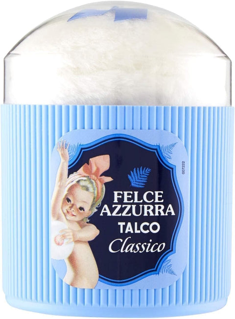 Felce Azzurra - Talc Classique En Pot De 250 G + Duvet