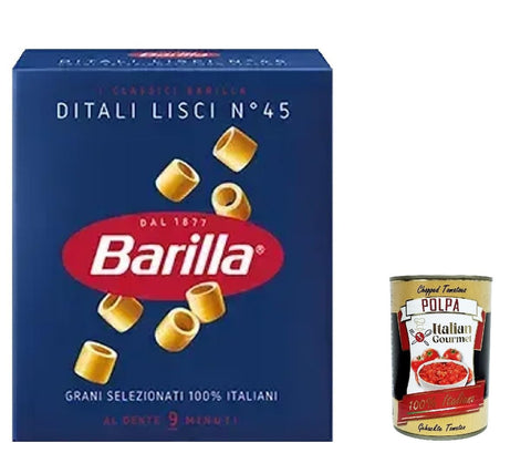Cosses Lisse Barilla 045-6 Pièces De 500 G [3 Kg]