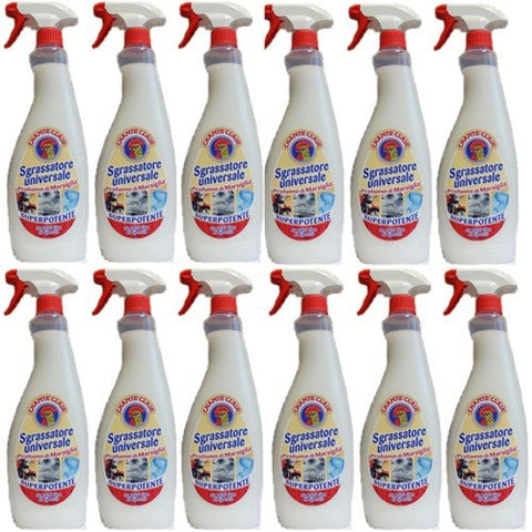 Chante Clair Lot De 12 Flacons De Sgrassatore Universel Superpuissant 750 Ml