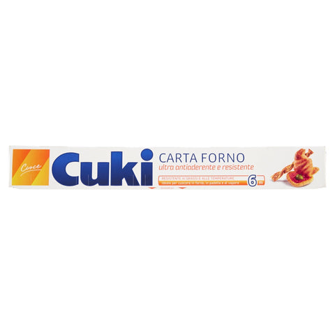 Cuki – Papier Cuisson, Ultra Anti-Adhérent Et Résistant, Idéal Pour Cuire, En Poêle Et Au Vapeur – 6 Mètres [12 Pièces]