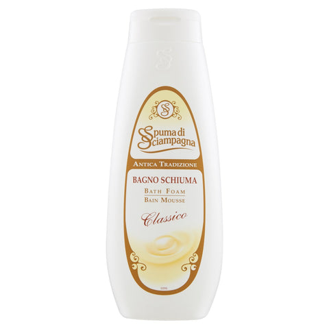 Spuma Di Sciampagna - Bain Mousse, Classique, 500 Ml - [Lot De 4]