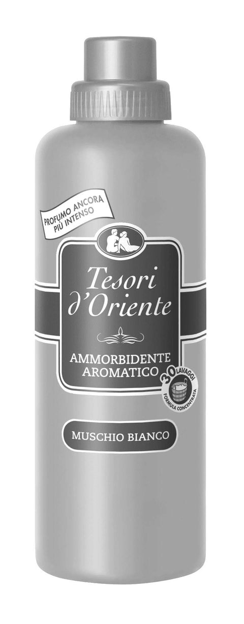 Tesori D'oriente Muschio Bianco Lot De 3 Adoucissants Aromatiques 750 Ml Musc Blanc