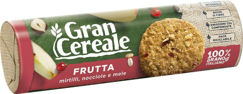 Mulino Bianco Gran Lot De 12 Biscuits À Fruits Et Fibres Multiples Céréales 250 G
