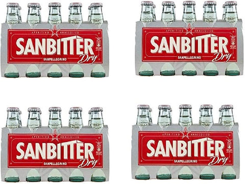 Sanbittèr White Dry Lot De 40 Ml Aperitif Sanbitter Classique Italien 100 Ml