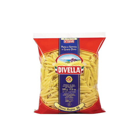 Divella Penne Regine 36 Temps De Cuisson 8 Minutes500 Grammes - Made In Italy