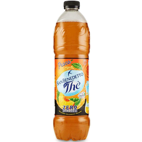 San Benedetto Pesca Lot De 6 Sachets De Thé Glacé Sans Sucre 1,5 L