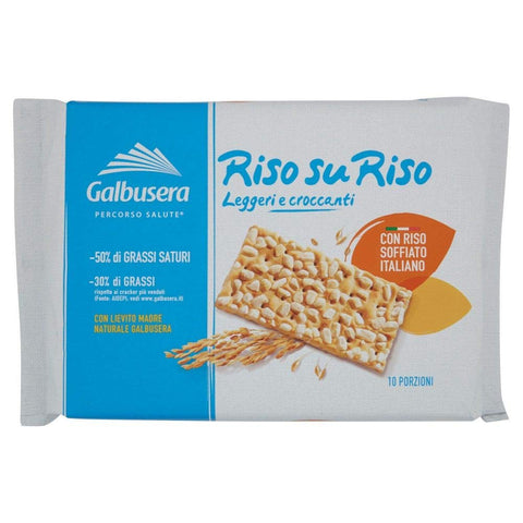 3 X 380 G Galbusera Riz Sur Riz Cracker