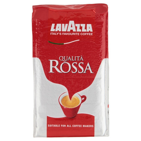 Lavazza Qualita Rossa, Café Moulu, Convient Aussi Pour French Press, Lot De 2, 2 X 250g