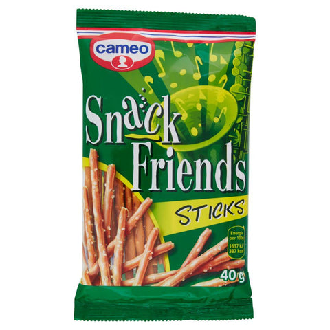 Lot De 40 Bâtonnets Cameo Snack Friends Dans Un Sac De 40 G + Boîte De 400 G