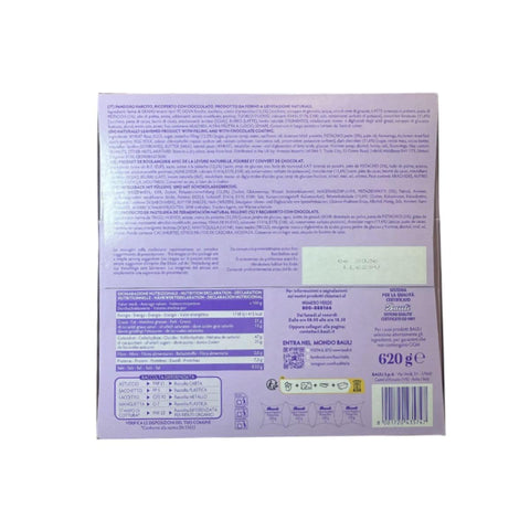 Bauli Pandorì L'Uovo Gâteau de Pâques à la crème de pistache et au chocolat noir, pâte pandoro moelleuse, 620 g