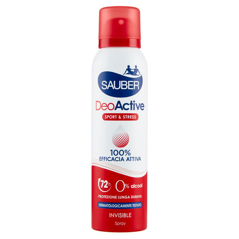 Sauber Deodorante Spray Deoactive Lunga Durata 150 Ml.