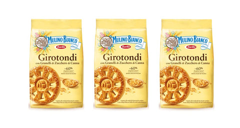 Mulino Bianco Girotondi Lot De 3 Biscuits Italiens 350 G