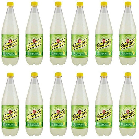 Schweppes Limone Lime Citron Citron Pet 1l Boisson Analcoolisée