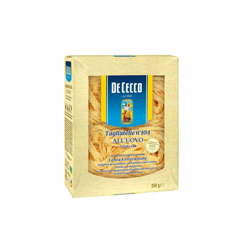 De Cecco N°104 Tagliatelle All'uovo 250 G