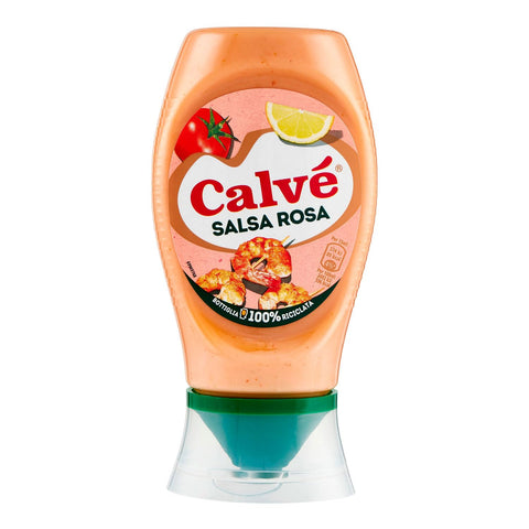 Calve Calvè Condiment Sauce Cocktail 225 Ml Sans Gluten Et Sans Conservateur ! 100% Italien !