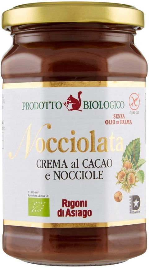 Rigoni 12 X Asiago Bio Chocolate & Hazelnut Spread 270 G No Palm Oil !