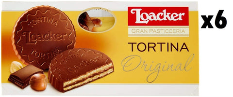 Loacker Tortina Original [ 6 Paquets De 125gr X 6 Cupcakes Chacun. Total 36 Cupcakes De 21gr ]