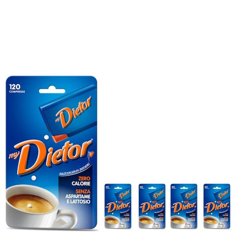 My Dietor Dolcificante Naturale 5 Confezioni Da 120 Compresse