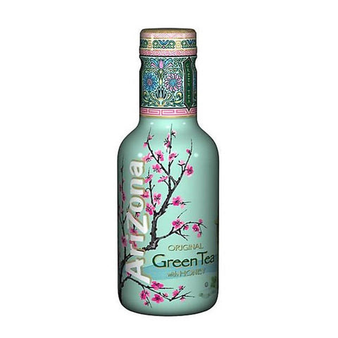 Arizona - Original Green Tea With Honey - 500ml (Case Of 12)