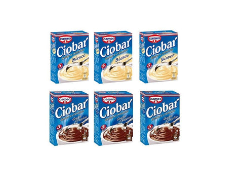 Cameo Ciobar Classico Lot De 6 Paquets De Chocolat Chaud Noir/Blanc