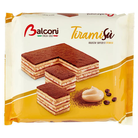 Balconi Tiramisu Torta 3 Pezzi Da 400 Grammi
