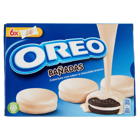 Oreo Enrobé Chocolat Blanc 246g [Paquet De 3]