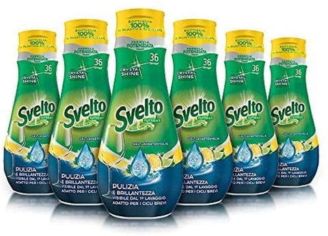 Svelto Gel Lave-Vaisselle Tout-En-Un, Paquet Économique, 216 Lavages