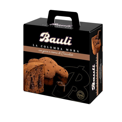 3x Bauli Colomba Mora Farcita aux pépites de chocolat et à la crème au chocolat, 600 g