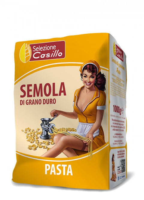 Semola Di Grano Duro Per Pasta 1kg