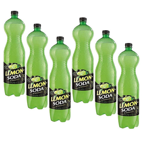 6x Campari Group Lemonsoda Limonade Italienne Boisson Non-Alcoolisée Rafraîchissant Bouteille Pet 1lt