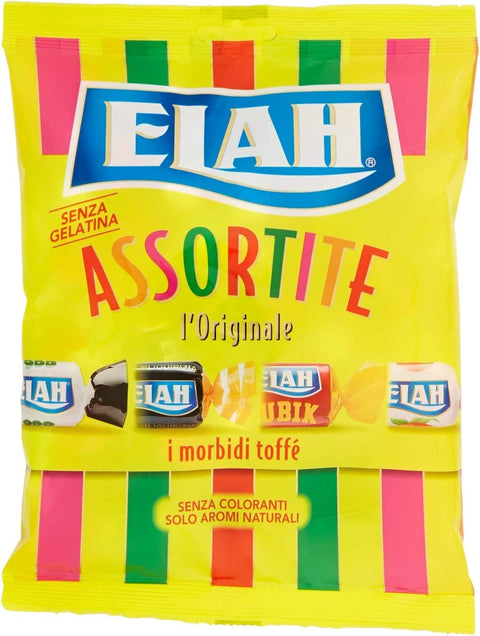 Lot De 3 Bonbons Elah Caramelle Toffè Assortis, 150 G