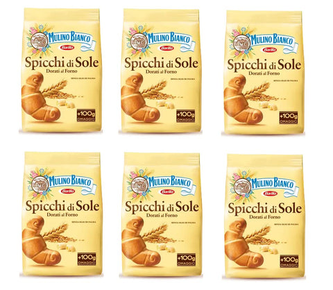 Lot De 6 Biscuits Mulino Bianco Spicchi Di Sole 900 G Italie Biscuits Biscuits Gâteaux