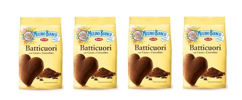 Mulino Bianco Batticuori (350g) - Lot De 4 - [1,4 Kg]